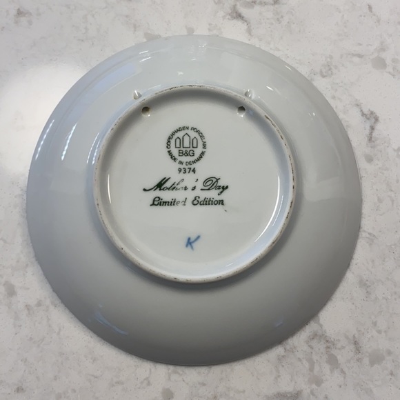 1974 B&G Mothers Day Polar Bear Plate - Picture 3 of 3